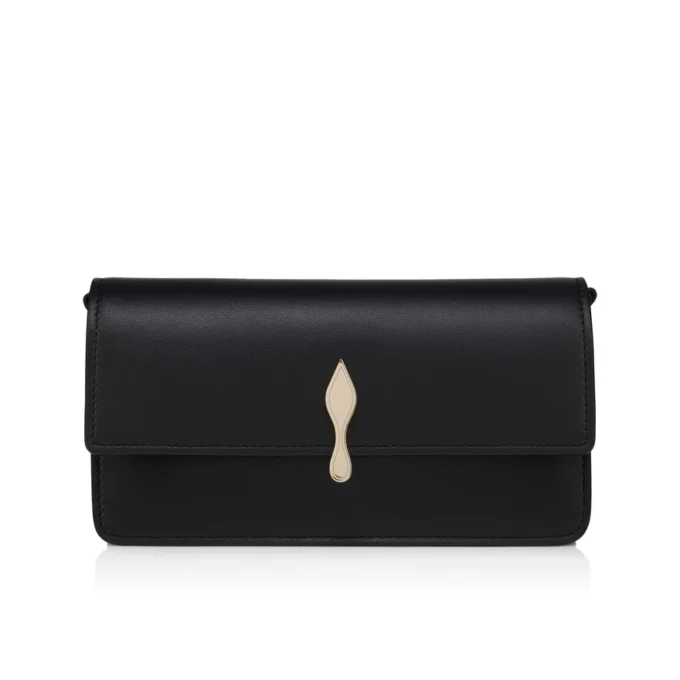 Bettina Mini – Bolso cruzado – Piel de cordero napa – Negro Bettina Mini – Bolso cruzado – Piel de cordero napa – Negro