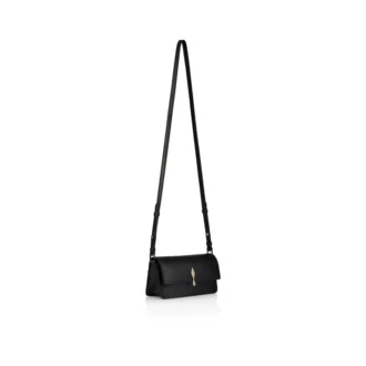 Bettina Mini – Bolso cruzado – Piel de cordero napa – Negro Bettina Mini – Bolso cruzado – Piel de cordero napa – Negro