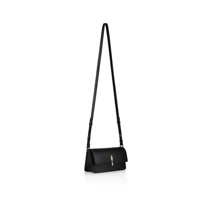 Bettina Mini – Bolso cruzado – Piel de cordero napa – Negro Bettina Mini – Bolso cruzado – Piel de cordero napa – Negro