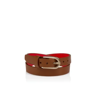 Bettina – Pulsera – Piel de becerro lisa – Cuoio