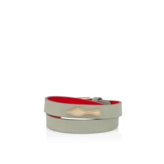 Bettina – Pulsera – Piel de becerro lisa – Haiiro