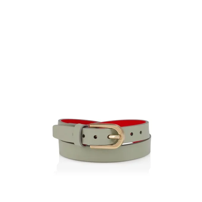Bettina – Pulsera – Piel de becerro lisa – Haiiro