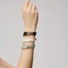 Bettina – Pulsera – Piel de becerro lisa – Suzuran