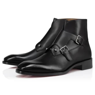 Bota Chambelimonk – Botas – Piel de becerro – Negro – Hombre