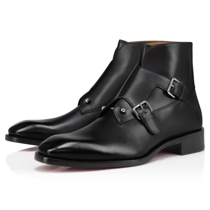 Bota Chambelimonk – Botas – Piel de becerro – Negro – Hombre Bota Chambelimonk – Botas – Piel de becerro – Negro – Hombre