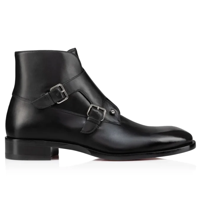 Bota Chambelimonk – Botas – Piel de becerro – Negro – Hombre Bota Chambelimonk – Botas – Piel de becerro – Negro – Hombre