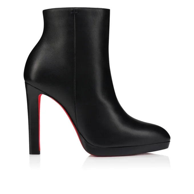 Botas Fannylove – Botas bajas de 120 mm – Piel de becerro – Negro – Mujer Botas Fannylove – Botas bajas de 120 mm – Piel de becerro – Negro – Mujer