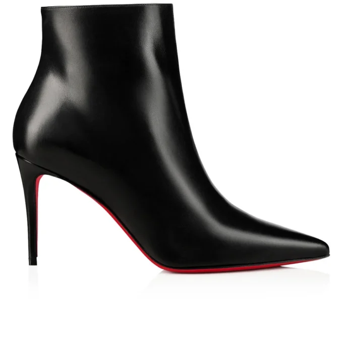 Botas So Kate Booty – Botas bajas de 85 mm – Piel de becerro – Negro – Mujer Botas So Kate Booty – Botas bajas de 85 mm – Piel de becerro – Negro – Mujer