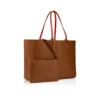 Cabata – Bolso Tote – Piel de becerro y tachuelas – Cuoio Cabata – Bolso Tote – Piel de becerro y tachuelas – Cuoio