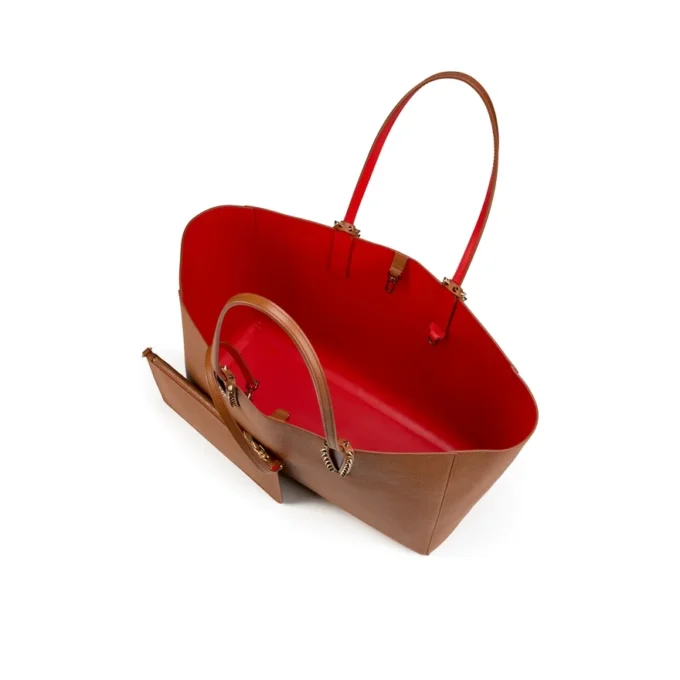 Cabata – Bolso Tote – Piel de becerro y tachuelas – Cuoio Cabata – Bolso Tote – Piel de becerro y tachuelas – Cuoio