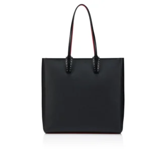 Cabata – Bolso Tote – Piel de becerro y tachuelas – Negro