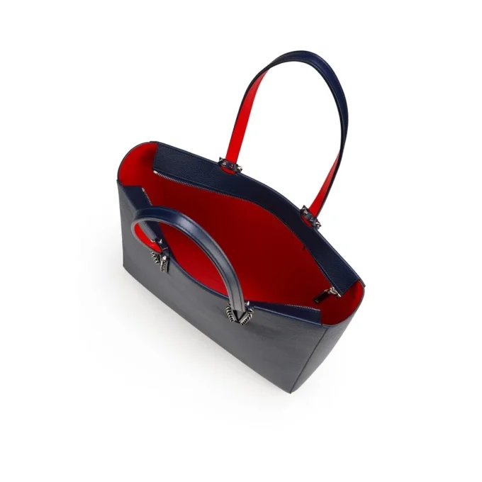 Cabata – Bolso Tote – Piel de becerro – Zaffiro