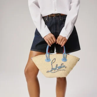 Cabata Mini – Bolso Tote – Rafia de ganchillo – Natural