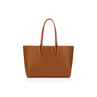 Cabata Small – Bolso Tote – Piel de becerro granulada – Cuoio