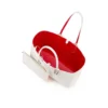 Cabata Small – Bolso Tote – Piel de becerro suave y tachuelas – Bianco Cabata Small – Bolso Tote – Piel de becerro suave y tachuelas – Bianco