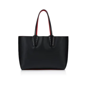 Cabata Small – Bolso Tote – Piel de becerro y tachuelas – Negro Cabata Small – Bolso Tote – Piel de becerro y tachuelas – Negro