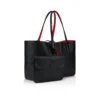 Cabata Small – Bolso Tote – Piel de becerro y tachuelas – Negro Cabata Small – Bolso Tote – Piel de becerro y tachuelas – Negro