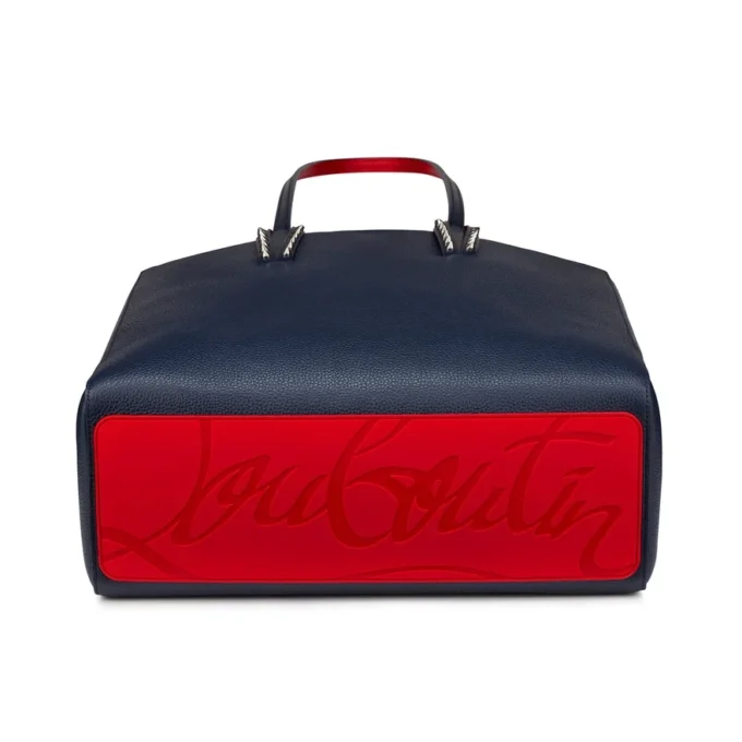 Cabata Small – Bolso Tote – Piel de becerro y tachuelas – Zaffiro Cabata Small – Bolso Tote – Piel de becerro y tachuelas – Zaffiro