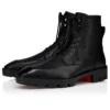 Caracolo Lion – Botas – Piel de becerro encerada – Negro – Hombre Caracolo Lion – Botas – Piel de becerro encerada – Negro – Hombre