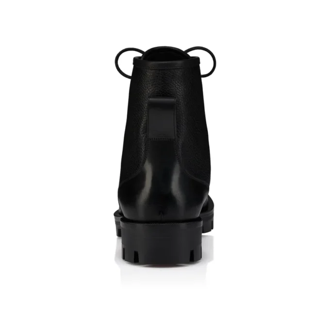 Caracolo Lion – Botas – Piel de becerro encerada – Negro – Hombre Caracolo Lion – Botas – Piel de becerro encerada – Negro – Hombre