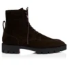 Caracolo Lion – Botas – Piel de becerro invertida – Café – Hombre Caracolo Lion – Botas – Piel de becerro invertida – Café – Hombre