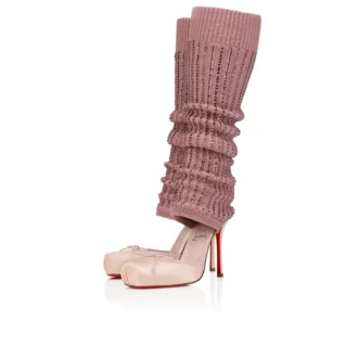Cassia Annmac – Zapatos de tacón de 100 mm – Satén crepé y malla – Poupee – Mujer Cassia Annmac – Zapatos de tacón de 100 mm – Satén crepé y malla – Poupee – Mujer