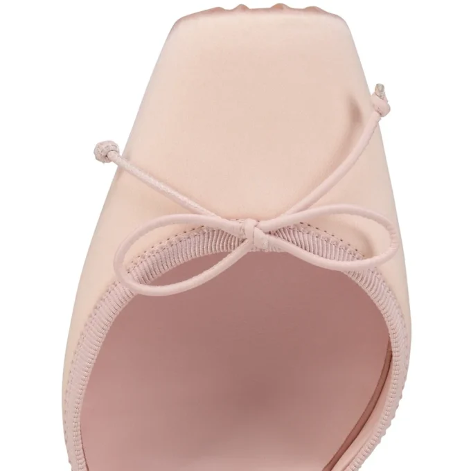 Cassia Annmac – Zapatos de tacón de 100 mm – Satén crepé y malla – Poupee – Mujer