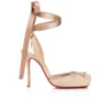 Cassia con cordones – Zapatos de tacón de 100 mm con tiras – Satén crepé – Color rosa pálido – Mujer Cassia con cordones – Zapatos de tacón de 100 mm con tiras – Satén crepé – Color rosa pálido – Mujer