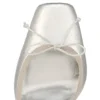 Cassia Lace up – Zapatos de tacón con tiras de 100 mm – Piel de cordero napa laminada – Plata – Mujer Cassia Lace up – Zapatos de tacón con tiras de 100 mm – Piel de cordero napa laminada – Plata – Mujer