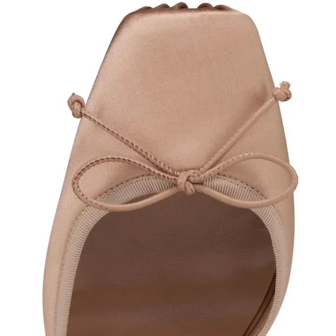 Cassia Lace up – Zapatos de tacón con tiras de 100 mm – Satén crepé – Nude 2 – Mujer Cassia Lace up – Zapatos de tacón con tiras de 100 mm – Satén crepé – Nude 2 – Mujer