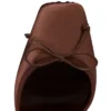Cassia Lace up – Zapatos de tacón con tiras de 100 mm – Satén crepé – Nude 8 – Mujer