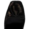 Cassia Nodo Alta – Zapatos de tacón de 160 mm – Terciopelo bordado «Leo by Night» – Negro – Mujer Cassia Nodo Alta – Zapatos de tacón de 160 mm – Terciopelo bordado «Leo by Night» – Negro – Mujer