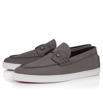 Chambeliboat – Zapatos náuticos – Cuero nubuck invertido – Smoky – Hombre