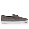 Chambeliboat – Zapatos náuticos – Cuero nubuck invertido – Smoky – Hombre