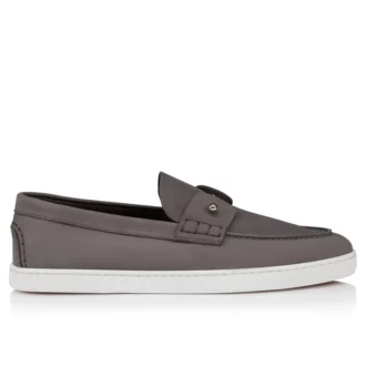 Chambeliboat – Zapatos náuticos – Cuero nubuck invertido – Smoky – Hombre