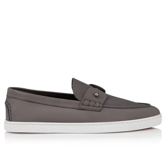 Chambeliboat – Zapatos náuticos – Cuero nubuck invertido – Smoky – Hombre