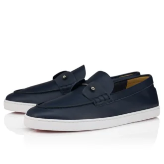 Chambeliboat – Zapatos náuticos – Piel de becerro – Azul marino – Hombre