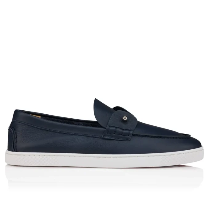 Chambeliboat – Zapatos náuticos – Piel de becerro – Azul marino – Hombre Chambeliboat – Zapatos náuticos – Piel de becerro – Azul marino – Hombre