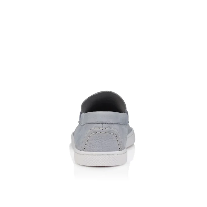Chambeliboat – Zapatos náuticos – Piel de becerro granulada – Gris Jumbo – Mujer Chambeliboat – Zapatos náuticos – Piel de becerro granulada – Gris Jumbo – Mujer