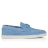 Chambeliboat – Zapatos náuticos – Piel de becerro invertida – Ceruleo – Hombre