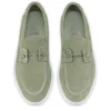 Chambeliboat – Zapatos náuticos – Piel de becerro invertida – Haiiro – Hombre Chambeliboat – Zapatos náuticos – Piel de becerro invertida – Haiiro – Hombre
