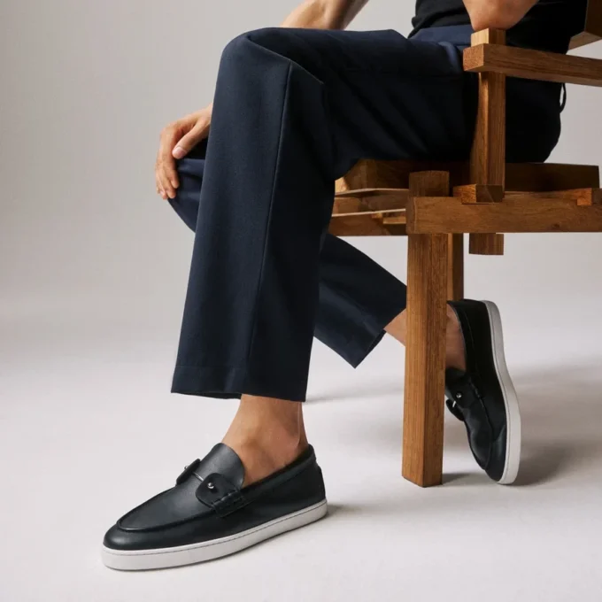 Chambeliboat – Zapatos náuticos – Piel de becerro – Negro – Hombre Chambeliboat – Zapatos náuticos – Piel de becerro – Negro – Hombre
