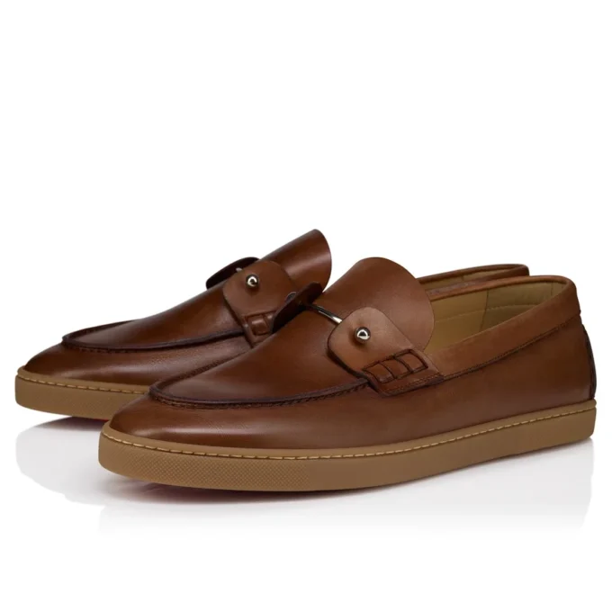 Chambeliboat – Zapatos náuticos – Piel de becerro patinada – Havane – Hombre Chambeliboat – Zapatos náuticos – Piel de becerro patinada – Havane – Hombre