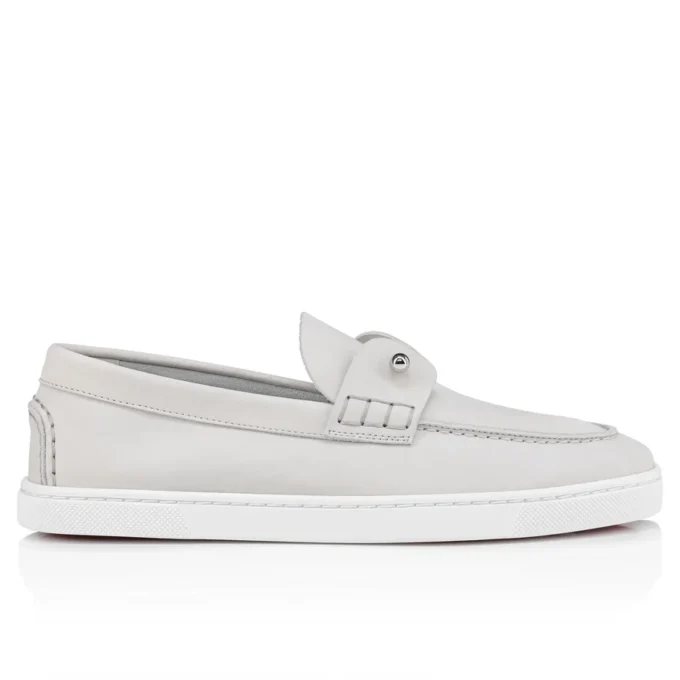 Chambeliboat – Zapatos náuticos – Piel de nubuck invertida – Albatre – Mujer