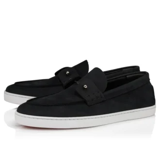 Chambeliboat – Zapatos náuticos – Piel de nubuck invertida – Negro – Hombre