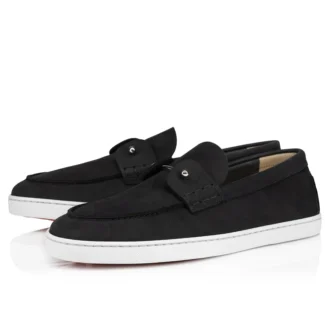 Chambeliboat – Zapatos náuticos – Piel de nubuck invertida – Negro – Hombre