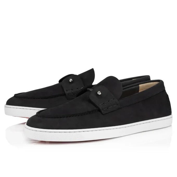 Chambeliboat – Zapatos náuticos – Piel de nubuck invertida – Negro – Hombre Chambeliboat – Zapatos náuticos – Piel de nubuck invertida – Negro – Hombre