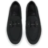 Chambeliboat – Zapatos náuticos – Piel de nubuck invertida – Negro – Hombre Chambeliboat – Zapatos náuticos – Piel de nubuck invertida – Negro – Hombre