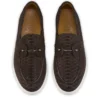 Chambeliboat – Zapatos náuticos – Piel de pitón – Café – Hombre Chambeliboat – Zapatos náuticos – Piel de pitón – Café – Hombre