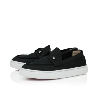 Chambelikid – Zapatos náuticos – Piel de nubuck – Negro – Niños